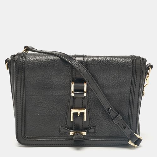 Leather Flap Shoulder Bag - Burberry - Modalova