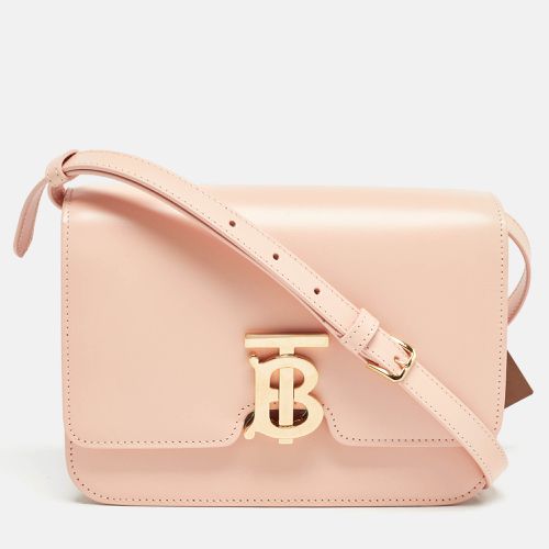 Peach Leather Small TB Shoulder Bag - Burberry - Modalova