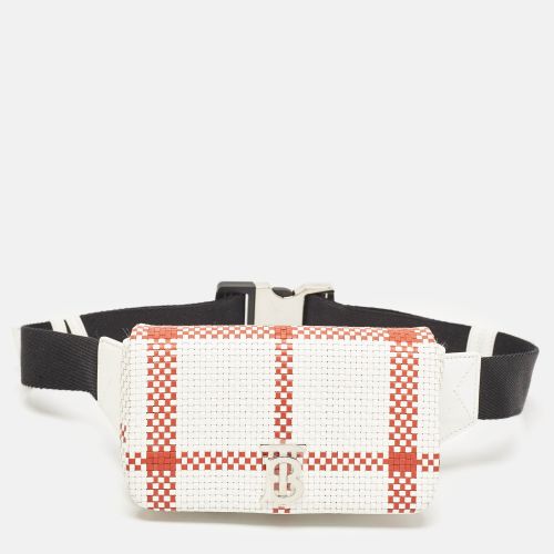 Red Woven Leather Lola Bum Bag - Burberry - Modalova