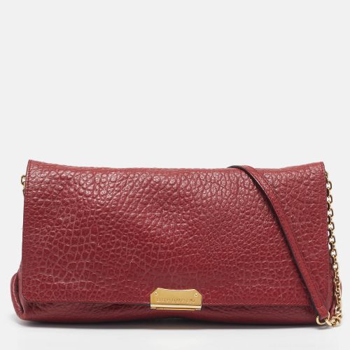 Pebbled Leather Mildenhall Shoulder Bag - Burberry - Modalova