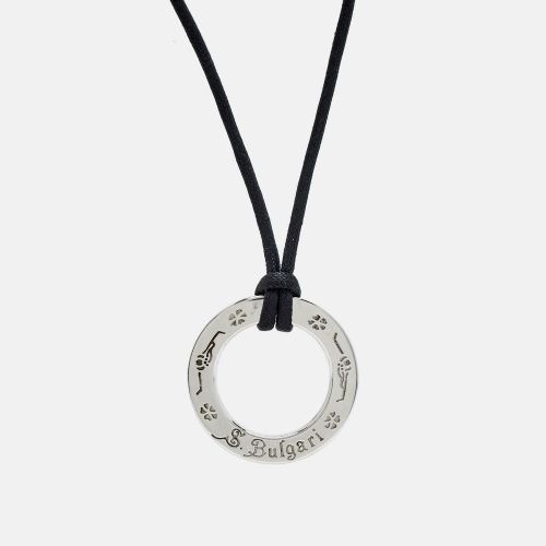 Save The Children 125th Anniversary Sterling 925 Cord Pendant Necklace - Bvlgari - Modalova