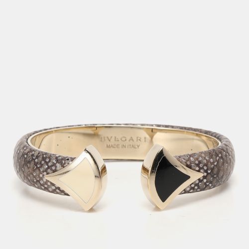 Divas' Dream Lizard Leather and Enamel Bracelet - Bvlgari - Modalova