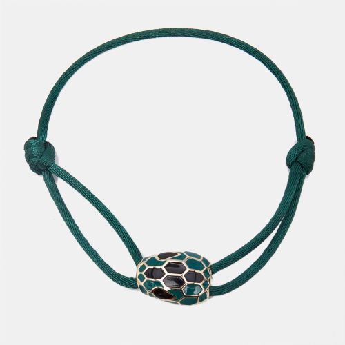 Serpenti Forever Enamel Tone Adjustable Cord Bracelet - Bvlgari - Modalova
