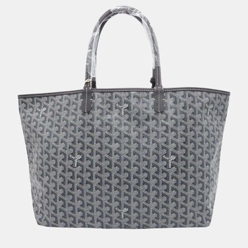 Gray PVC Coated Canvas Leather Saint Louis Size PM - Goyard - Modalova