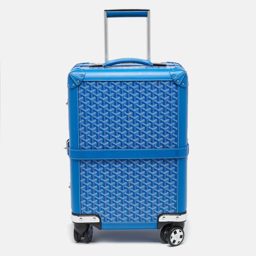 Ine Coated Canvas and Leather Bourget PM Trolley - Goyard - Modalova