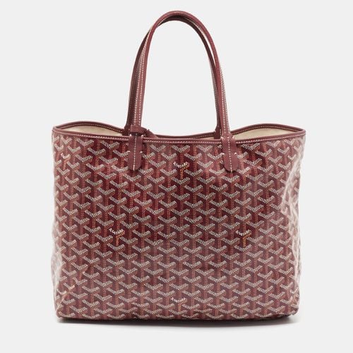 Ine Coated Canvas and Leather Saint Louis PM Tote - Goyard - Modalova