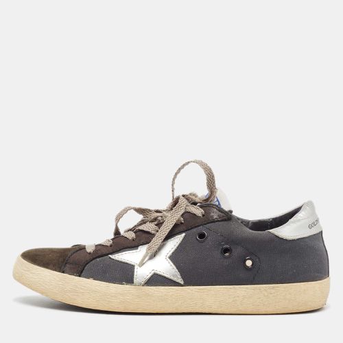 Canvas and Leather Superstar Sneakers Size 39 - Golden Goose - Modalova