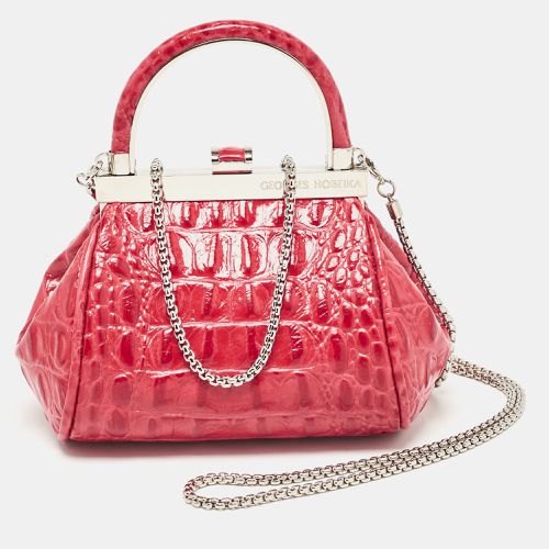 Crocodile Top Handle Bag - Georges Hobeika - Modalova