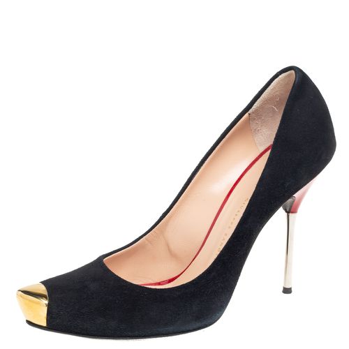 Suede Pointed Toe Pumps Size 38 - Giuseppe Zanotti - Modalova