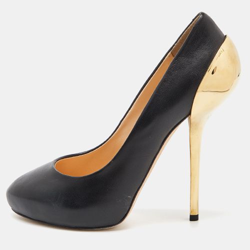 Leather Round Toe Pumps Size 37 - Giuseppe Zanotti - Modalova