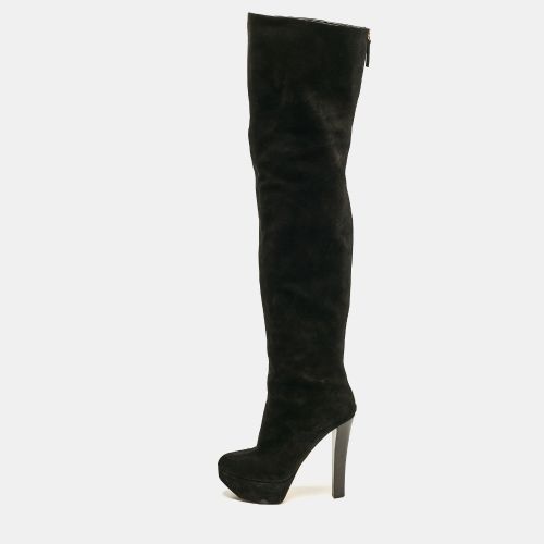 Suede Over The Knee Boots Size 39 - Giuseppe Zanotti - Modalova