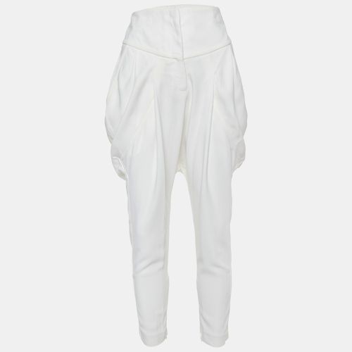 Off- Crepe High Waist Tapered Leg Pants M - Givenchy - Modalova