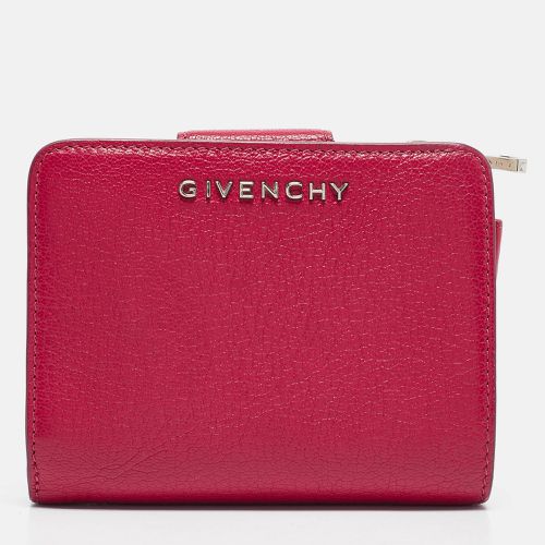 Fuchsia Leather Pandora Compact Wallet - Givenchy - Modalova