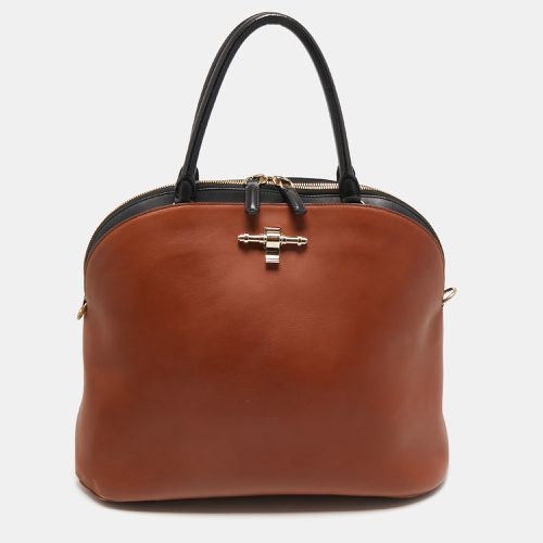 Black Leather Obsedia Satchel - Givenchy - Modalova