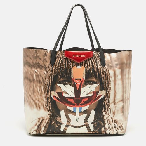 Printed Coated Canvas Large Antigona Shopper Tote - Givenchy - Modalova