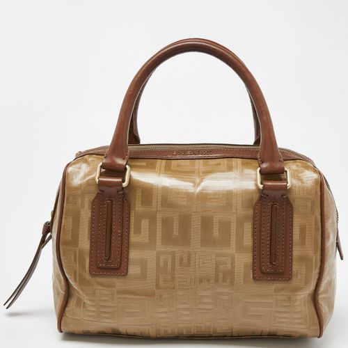 Signature Coated Fabric and Leather Satchel - Givenchy - Modalova