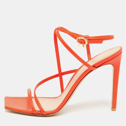 Poppy Leather Manilla Sandals Size 36 - Gianvito Rossi - Modalova