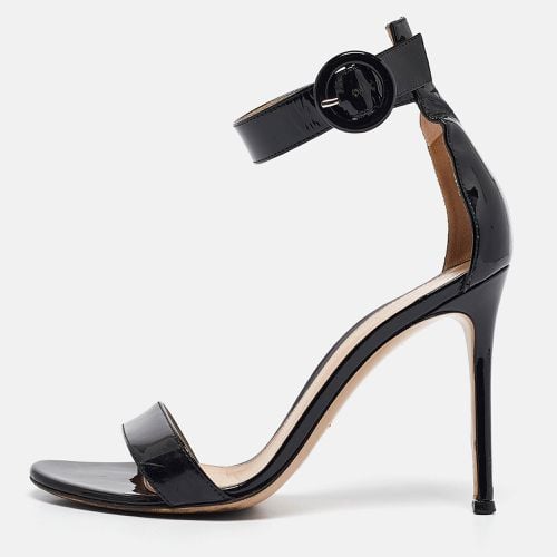 Patent Leather Portofino Ankle Strap Sandals Size 36 - Gianvito Rossi - Modalova