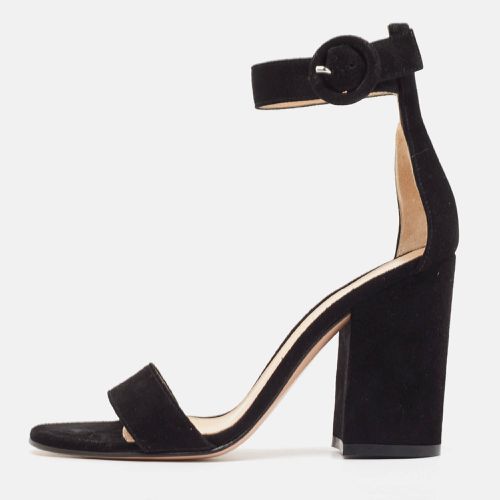 Suede Versilia Sandals Size 34.5 - Gianvito Rossi - Modalova