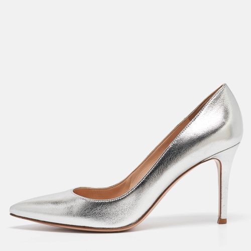 Leather Pointed Toe Pumps Size 38.5 - Gianvito Rossi - Modalova