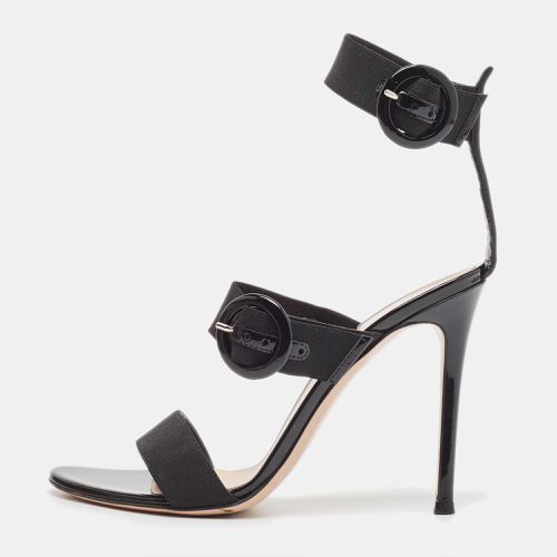 Elastic Rya Ankle Strap Sandals Size 38 - Gianvito Rossi - Modalova