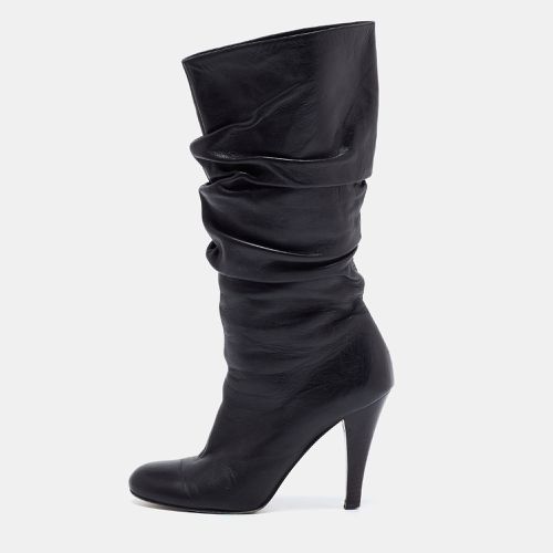 Leather Midcalf Boots Size 39.5 - Gina - Modalova