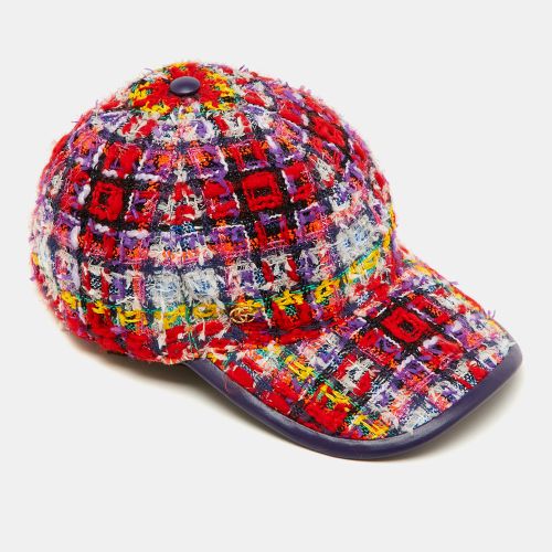 Multicolour Elevation Tweed Baseball Cap M - Gucci - Modalova