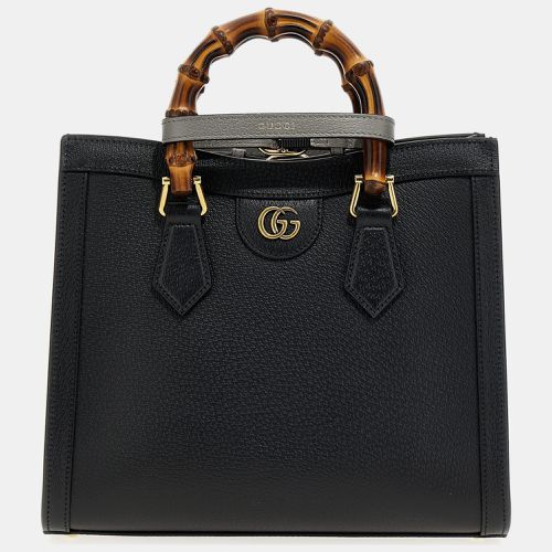 Leather Bamboo Diana Shopping Bag - Gucci - Modalova