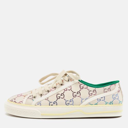 Multicolor Crystal GG Canvas Tennis 1977 Sneakers Size 40 - Gucci - Modalova