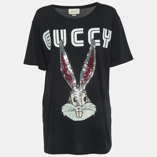 Embellished Bugs Bunny Cotton T-Shirt M - Gucci - Modalova