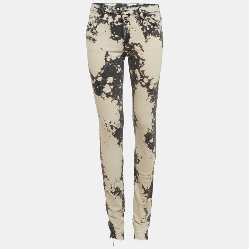 Abstract Bleach Pattern Denim Embroidered Jeans S Waist 26" - Gucci - Modalova