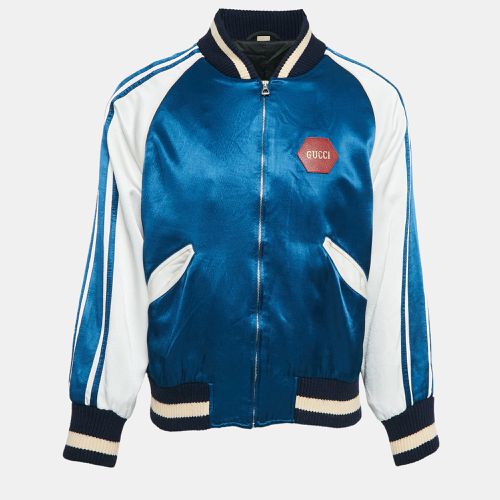 Music is Mine Satin Varsity Jacket M - Gucci - Modalova