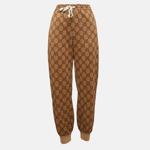 GG Supreme Print Jersey Track Pants S - Gucci - Modalova