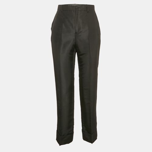 Silk Straight -Leg Trousers S - Gucci - Modalova