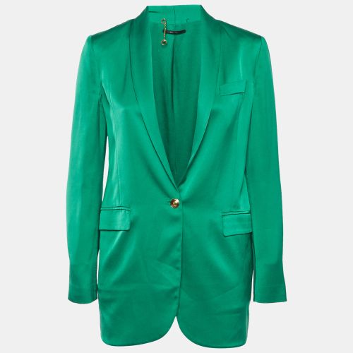Satin Single Breasted Blazer M - Gucci - Modalova
