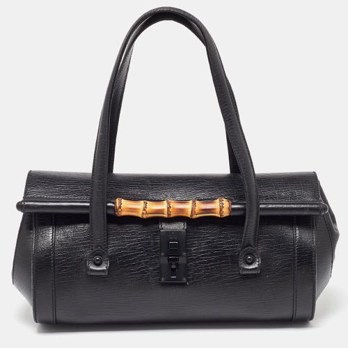 Leather Bamboo Bullet Bag - Gucci - Modalova