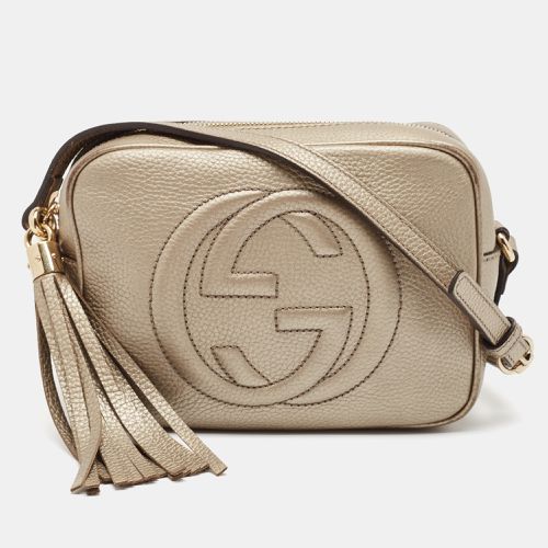 Leather Small Soho Disco Crossbody Bag - Gucci - Modalova