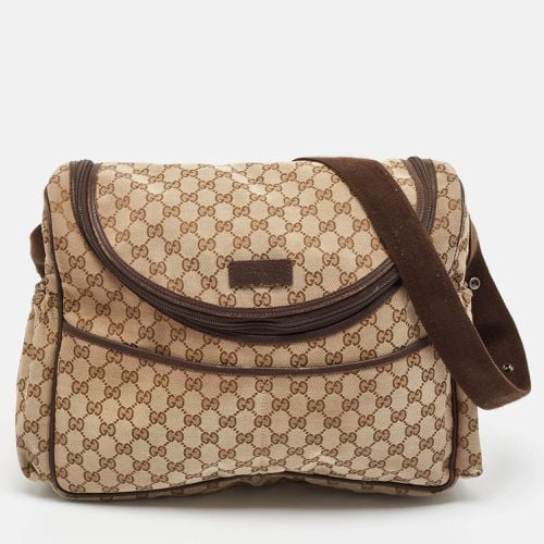 Ebony GG Canvas Original Baby Changing Bag - Gucci - Modalova