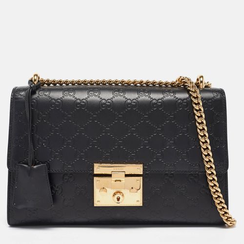 Ssima Leather Medium Padlock Shoulder Bag - Gucci - Modalova