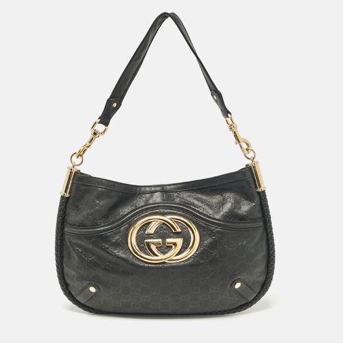 Ssima Leather Britt Shoulder Bag - Gucci - Modalova