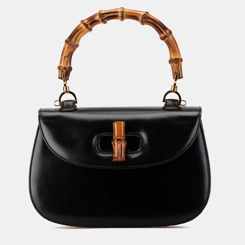 Gucci Black Calfskin Bamboo Night - Gucci - Modalova