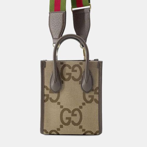 Mini Jumbo GG Canvas Web Satchel - Gucci - Modalova