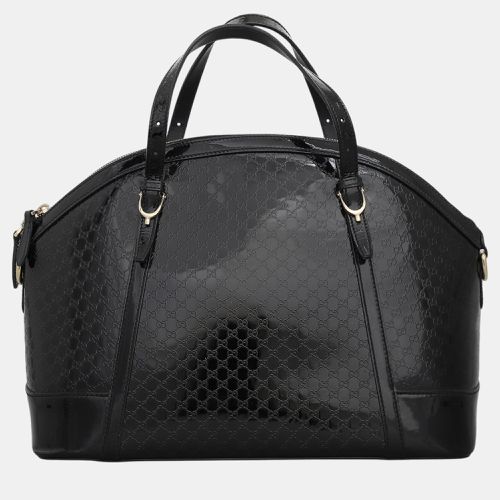 Patent Leather Large Dome Satchel Bag - Gucci - Modalova