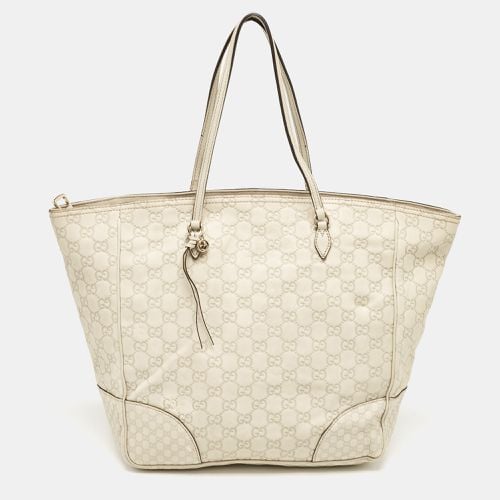 Off Microssima Leather Bree Tote - Gucci - Modalova