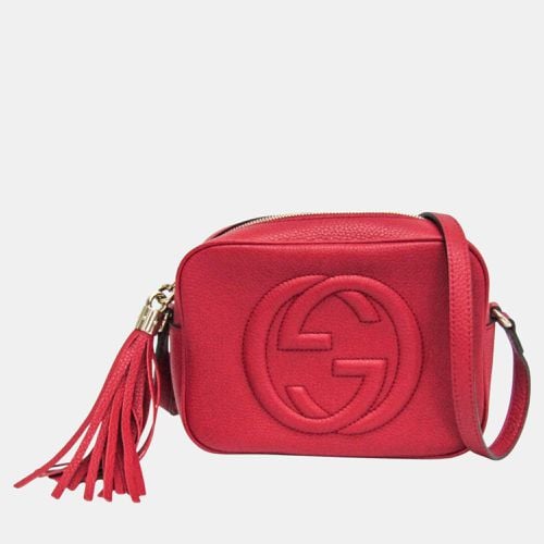 Interlocking G Leather Soho Disco Bag - Gucci - Modalova