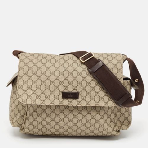 GG Supreme Canvas Medium Baby Changing Bag - Gucci - Modalova