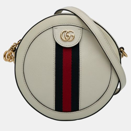 Mini Round Ophidia Leather Crossbody Bag - Gucci - Modalova