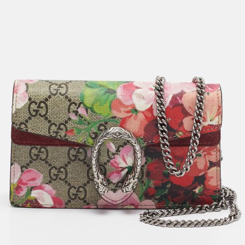 GG Supreme Canvas Super Mini Blooms Dionysus Shoulder Bag - Gucci - Modalova