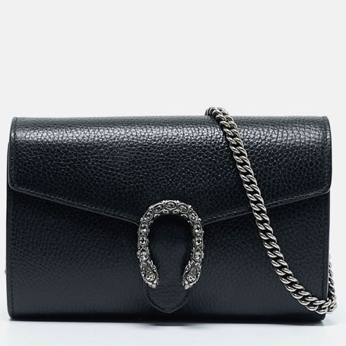 Leather Mini Dionysus Chain Bag - Gucci - Modalova