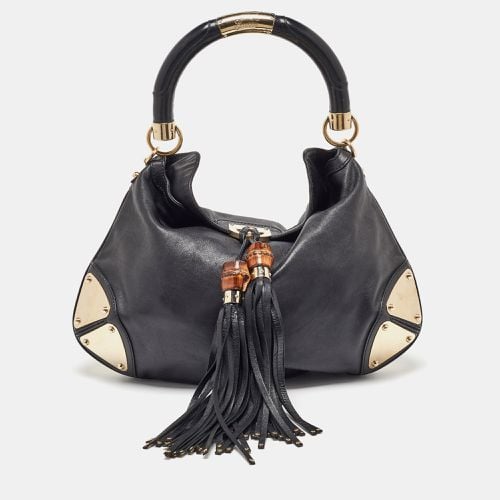 Leather Medium Babouska Indy Hobo - Gucci - Modalova